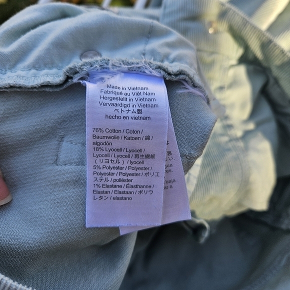 J. Crew light green vintage slim straight corduroy pants size 27 - Picture 5 of 8